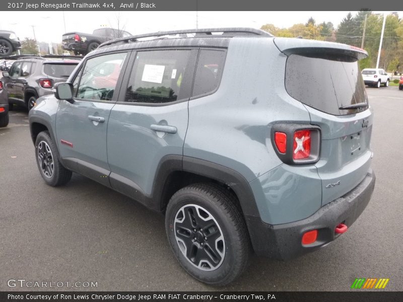 Anvil / Black 2017 Jeep Renegade Trailhawk 4x4