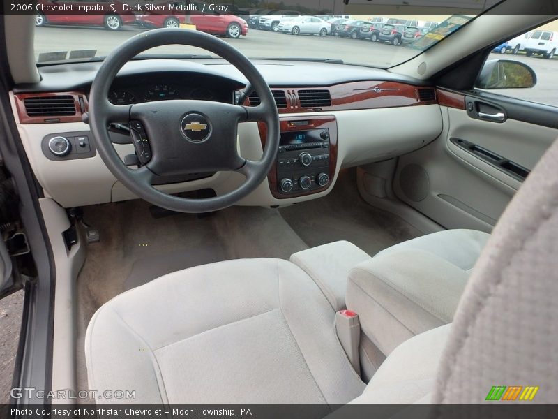 Dark Silver Metallic / Gray 2006 Chevrolet Impala LS