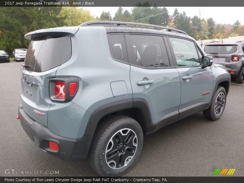 Anvil / Black 2017 Jeep Renegade Trailhawk 4x4