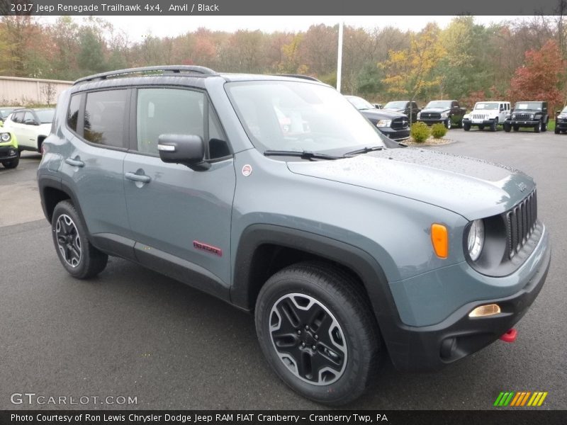 Anvil / Black 2017 Jeep Renegade Trailhawk 4x4