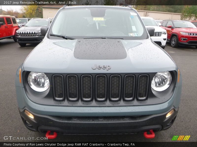 Anvil / Black 2017 Jeep Renegade Trailhawk 4x4