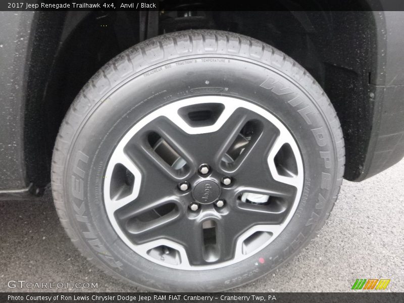 Anvil / Black 2017 Jeep Renegade Trailhawk 4x4