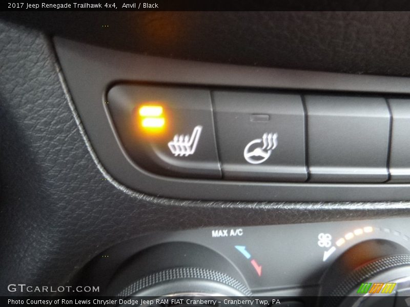 Anvil / Black 2017 Jeep Renegade Trailhawk 4x4