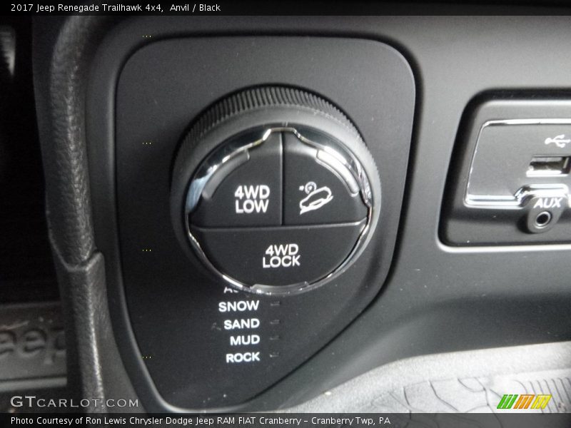 Anvil / Black 2017 Jeep Renegade Trailhawk 4x4