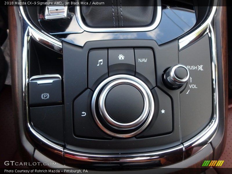 Controls of 2018 CX-9 Signature AWD