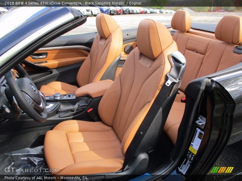  2018 4 Series 430i xDrive Convertible Cognac Interior