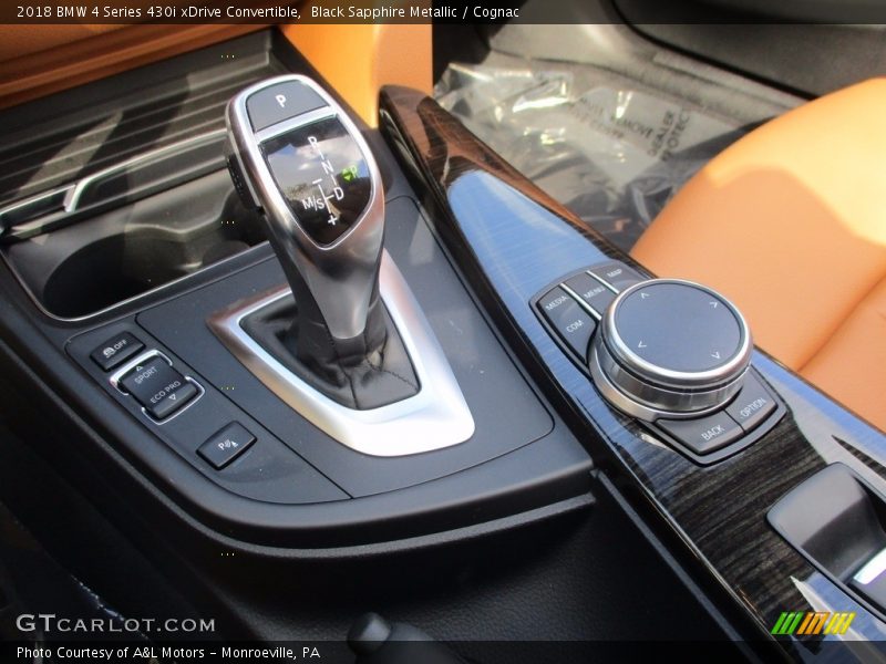  2018 4 Series 430i xDrive Convertible 8 Speed Sport Automatic Shifter