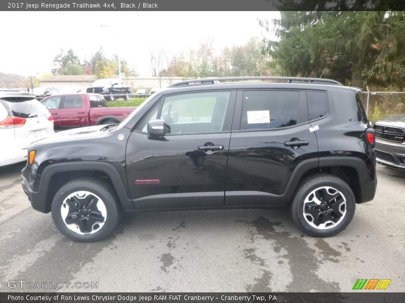 Black / Black 2017 Jeep Renegade Trailhawk 4x4