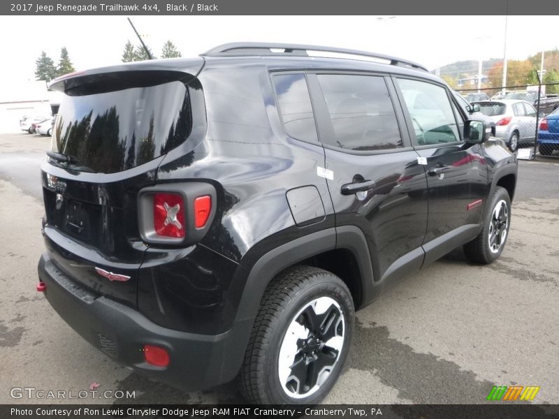 Black / Black 2017 Jeep Renegade Trailhawk 4x4