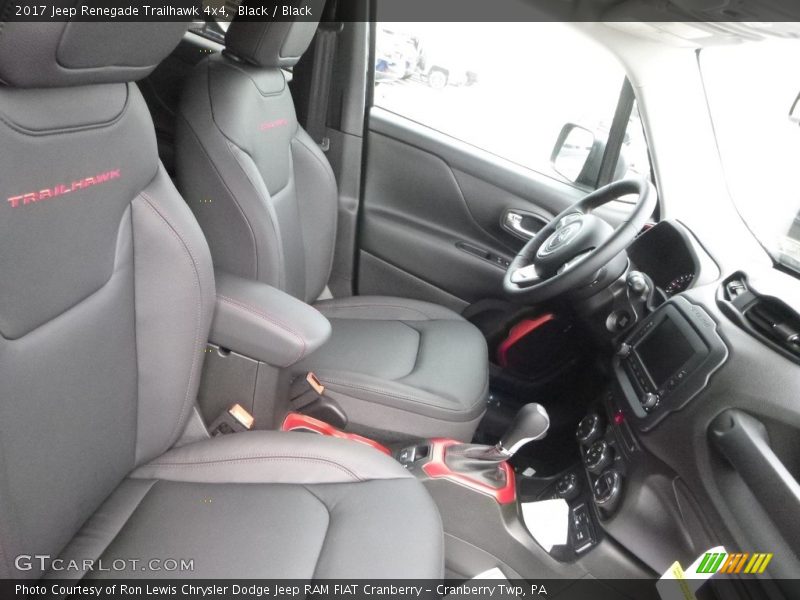 Black / Black 2017 Jeep Renegade Trailhawk 4x4