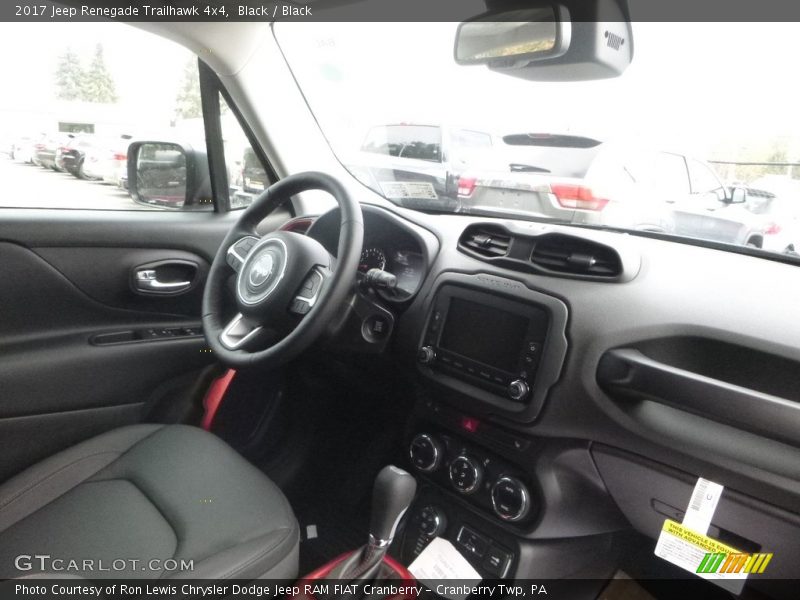 Black / Black 2017 Jeep Renegade Trailhawk 4x4