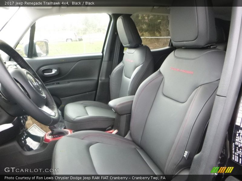 Black / Black 2017 Jeep Renegade Trailhawk 4x4