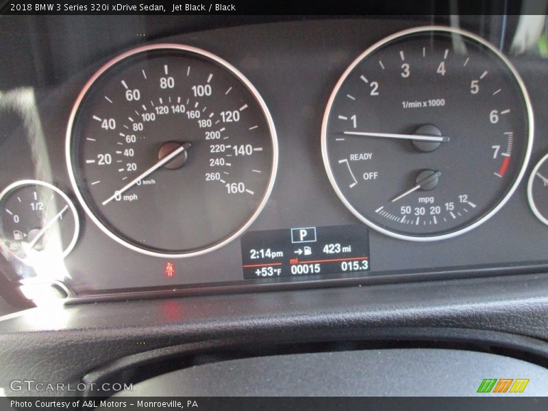 Jet Black / Black 2018 BMW 3 Series 320i xDrive Sedan