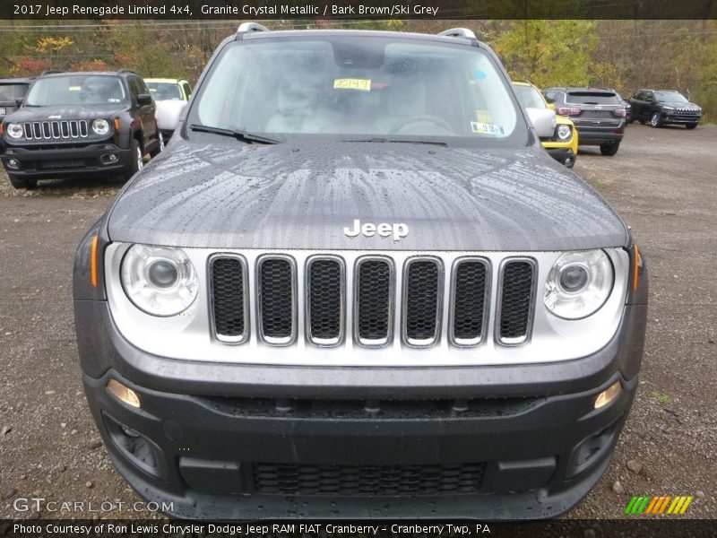 Granite Crystal Metallic / Bark Brown/Ski Grey 2017 Jeep Renegade Limited 4x4