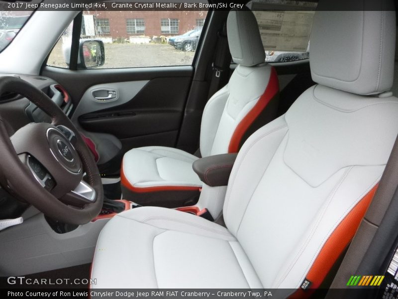 Granite Crystal Metallic / Bark Brown/Ski Grey 2017 Jeep Renegade Limited 4x4