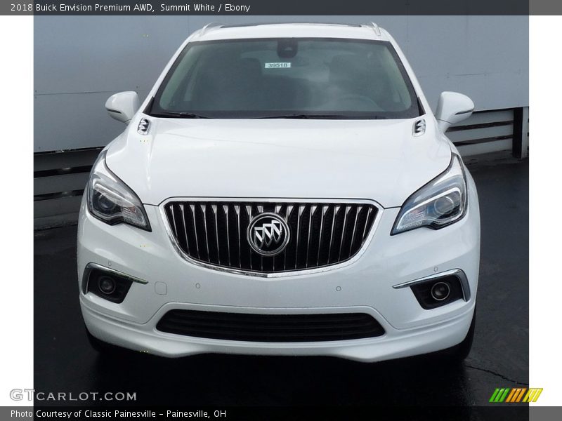 Summit White / Ebony 2018 Buick Envision Premium AWD