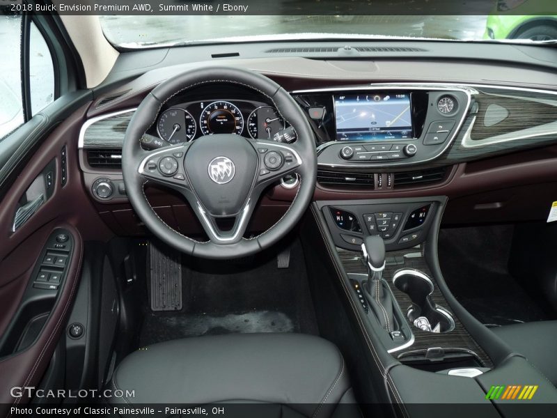 Dashboard of 2018 Envision Premium AWD