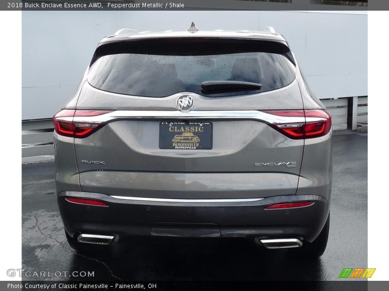 Pepperdust Metallic / Shale 2018 Buick Enclave Essence AWD