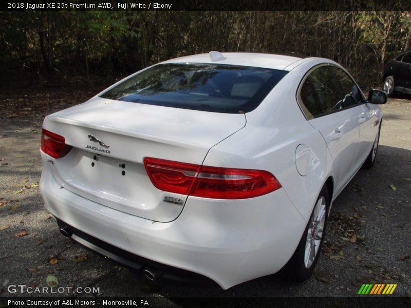 Fuji White / Ebony 2018 Jaguar XE 25t Premium AWD