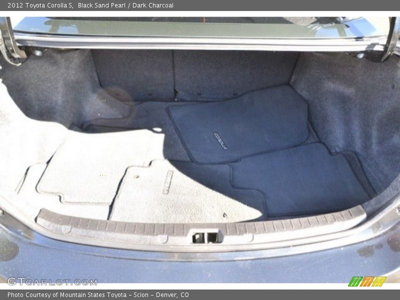 Black Sand Pearl / Dark Charcoal 2012 Toyota Corolla S