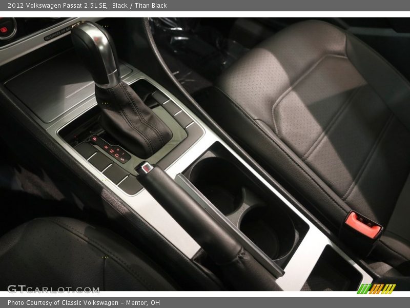 Black / Titan Black 2012 Volkswagen Passat 2.5L SE