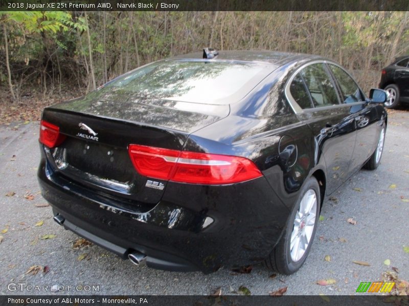 Narvik Black / Ebony 2018 Jaguar XE 25t Premium AWD