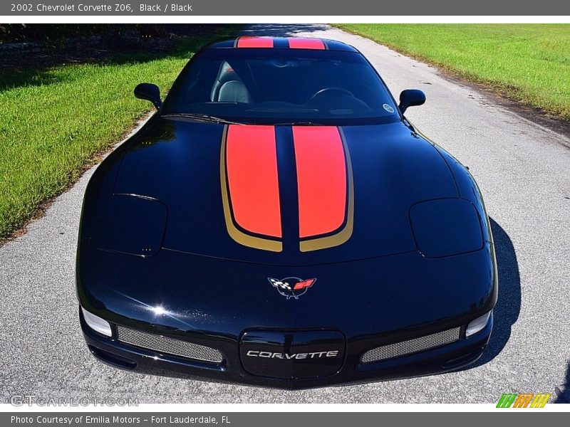 Black / Black 2002 Chevrolet Corvette Z06