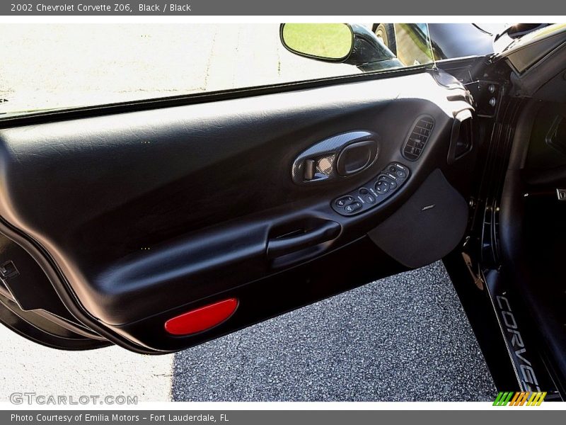 Black / Black 2002 Chevrolet Corvette Z06