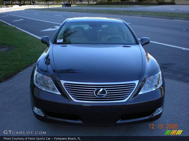 Smokey Granite Gray Mica / Cashmere Beige 2009 Lexus LS 460 L