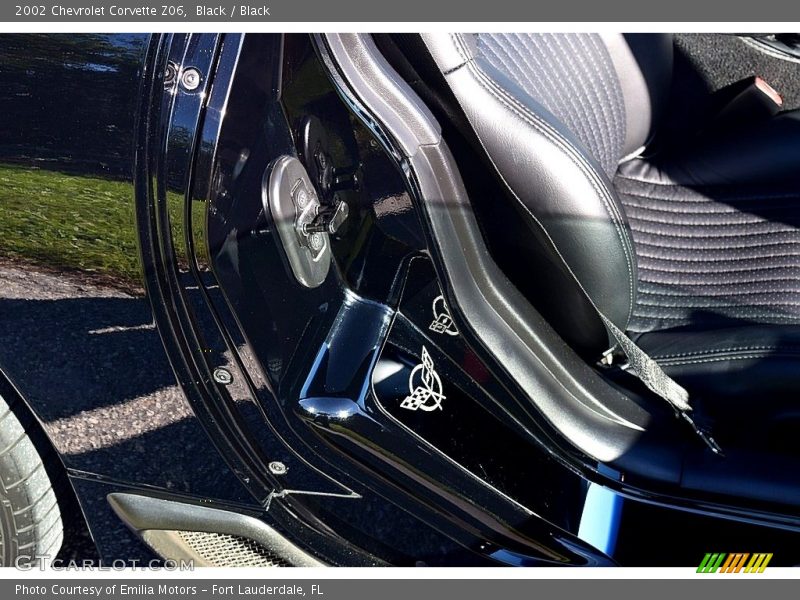 Black / Black 2002 Chevrolet Corvette Z06