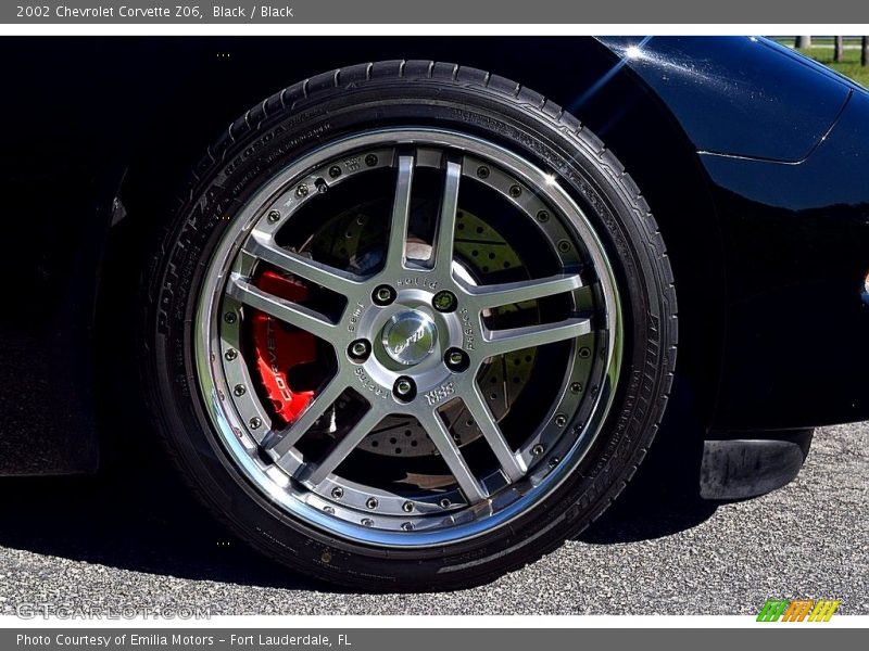 Black / Black 2002 Chevrolet Corvette Z06