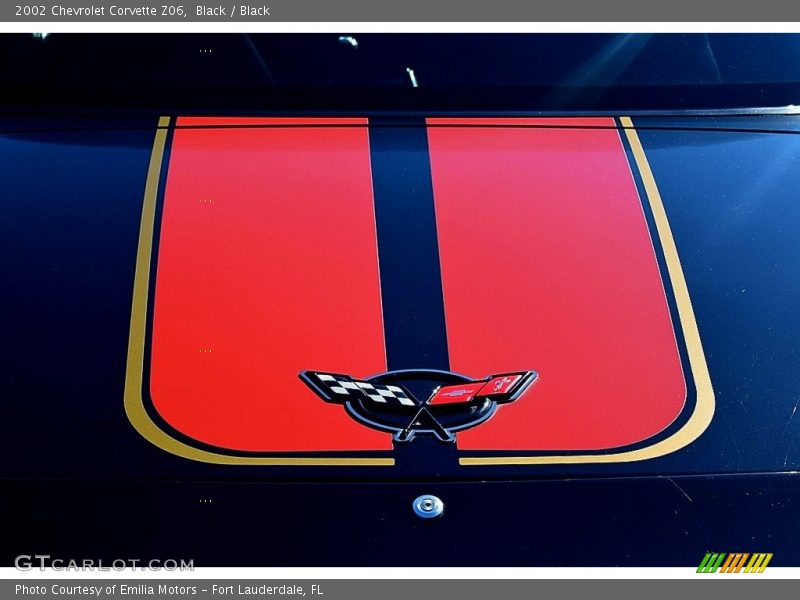 Black / Black 2002 Chevrolet Corvette Z06