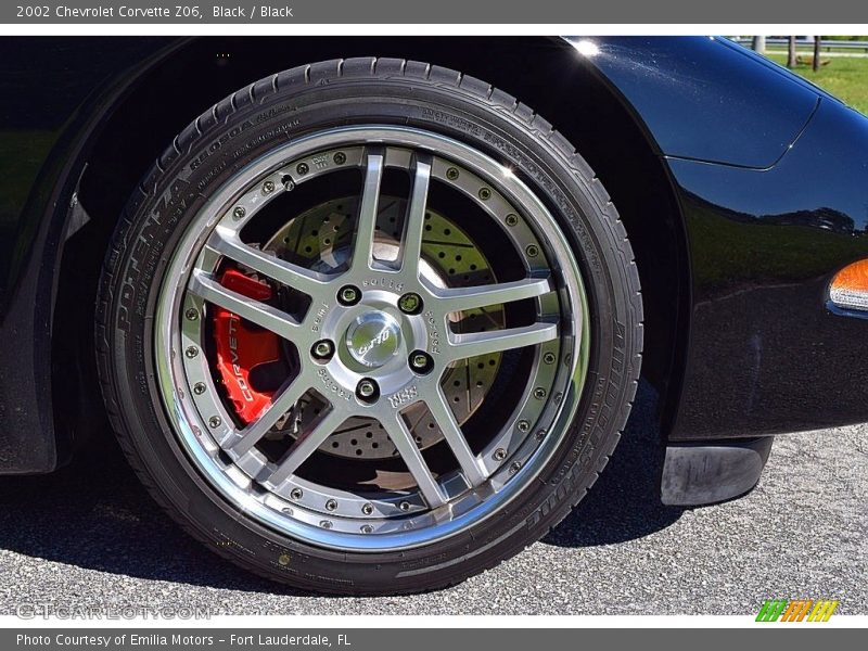 Black / Black 2002 Chevrolet Corvette Z06