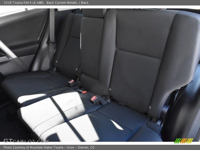 Black Current Metallic / Black 2018 Toyota RAV4 LE AWD