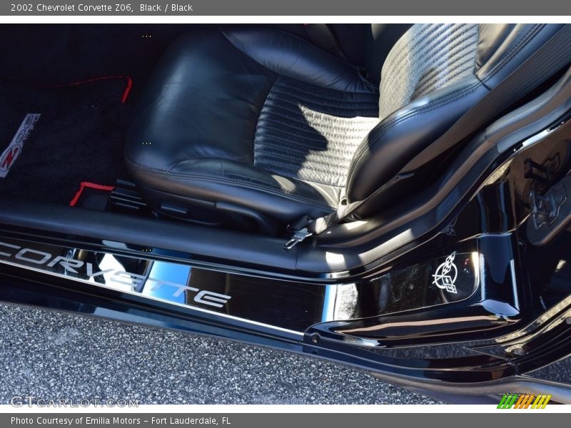 Black / Black 2002 Chevrolet Corvette Z06