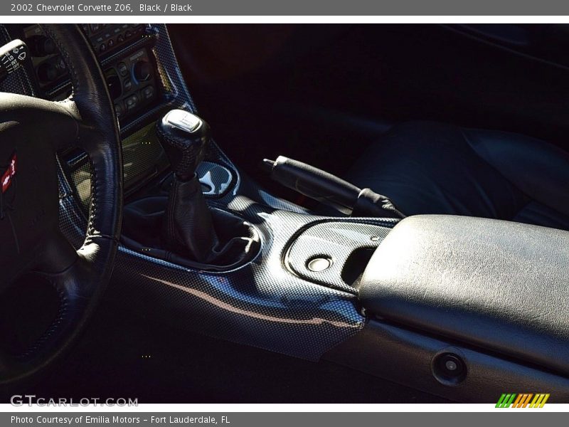 Black / Black 2002 Chevrolet Corvette Z06