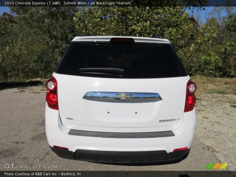 Summit White / Jet Black/Light Titanium 2010 Chevrolet Equinox LT AWD