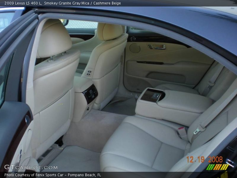 Smokey Granite Gray Mica / Cashmere Beige 2009 Lexus LS 460 L