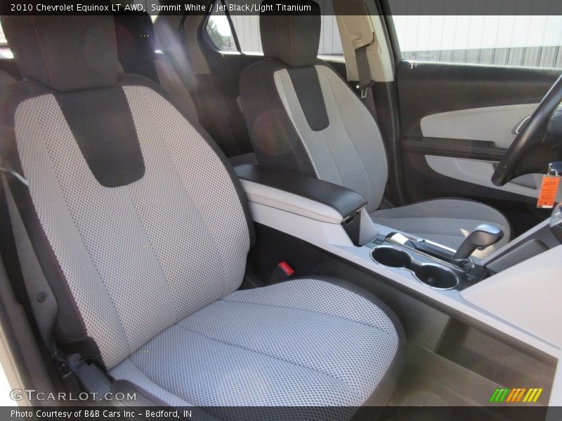 Summit White / Jet Black/Light Titanium 2010 Chevrolet Equinox LT AWD