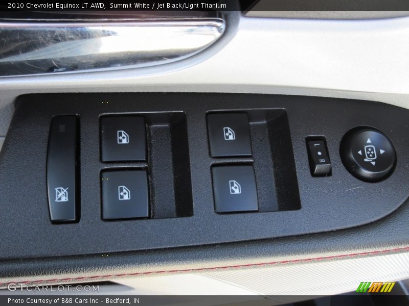 Summit White / Jet Black/Light Titanium 2010 Chevrolet Equinox LT AWD