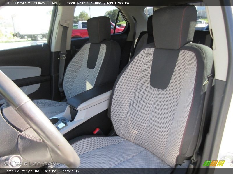 Summit White / Jet Black/Light Titanium 2010 Chevrolet Equinox LT AWD