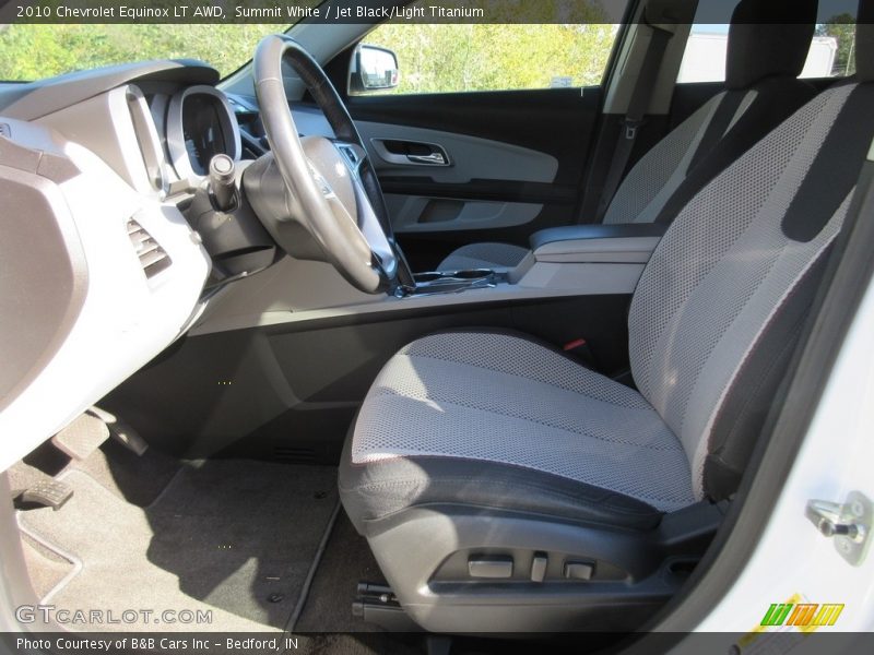 Summit White / Jet Black/Light Titanium 2010 Chevrolet Equinox LT AWD