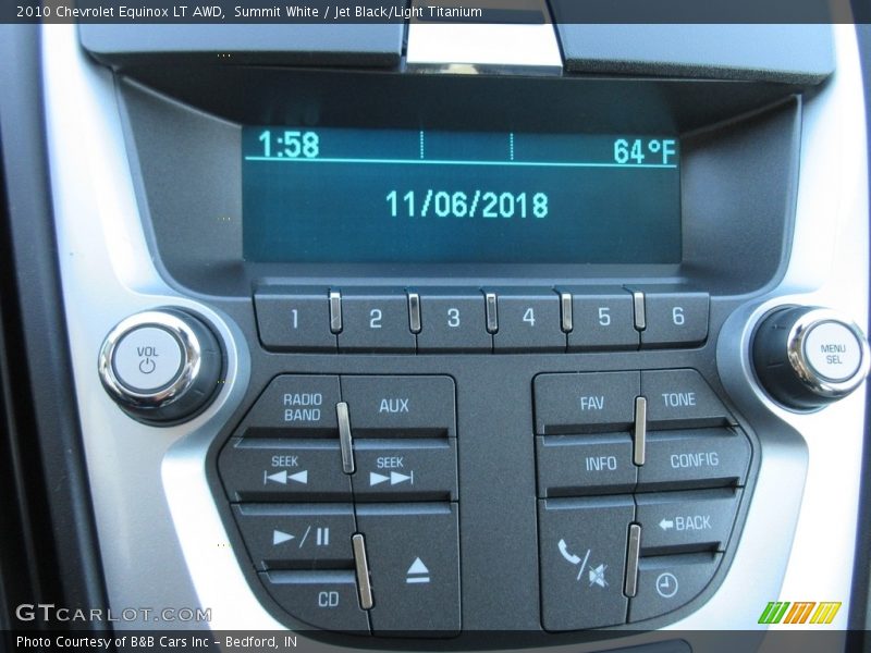 Summit White / Jet Black/Light Titanium 2010 Chevrolet Equinox LT AWD