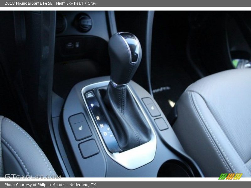 Night Sky Pearl / Gray 2018 Hyundai Santa Fe SE