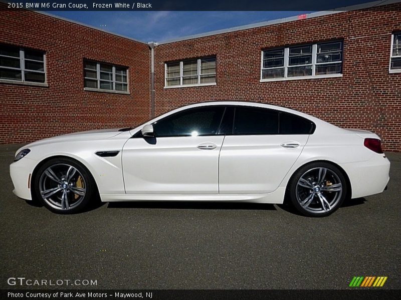  2015 M6 Gran Coupe Frozen White