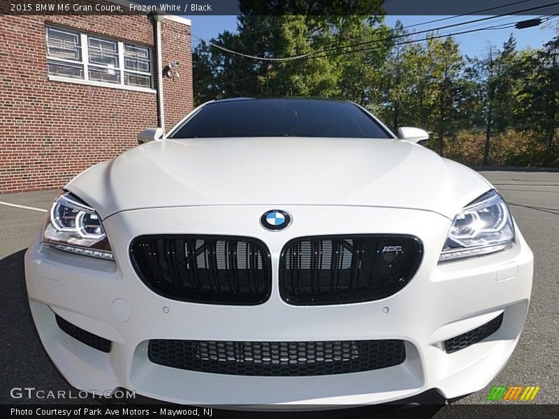 Frozen White / Black 2015 BMW M6 Gran Coupe