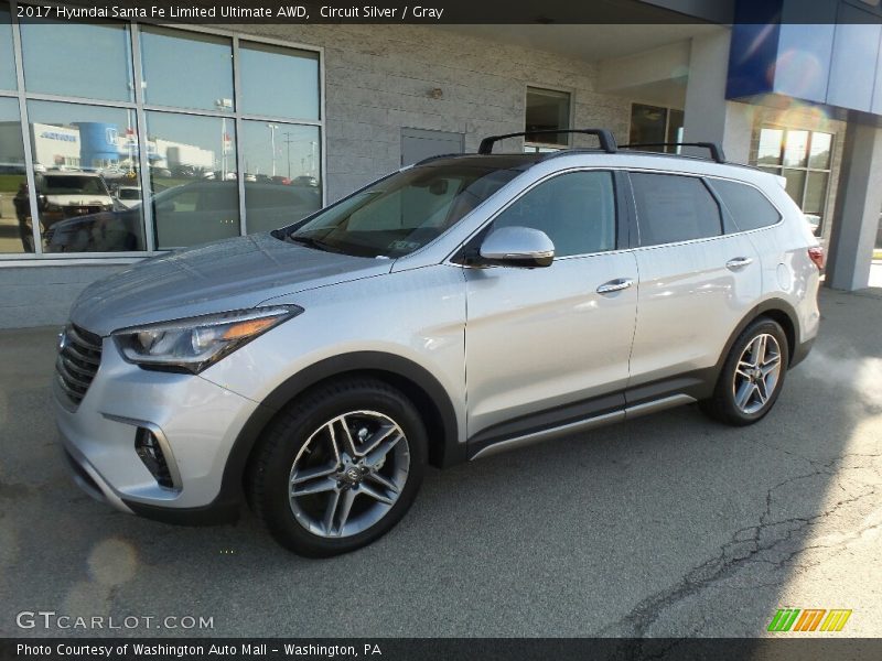 Circuit Silver / Gray 2017 Hyundai Santa Fe Limited Ultimate AWD