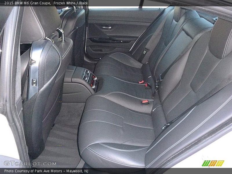 Frozen White / Black 2015 BMW M6 Gran Coupe