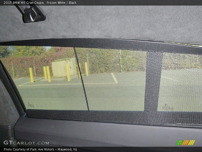 Frozen White / Black 2015 BMW M6 Gran Coupe