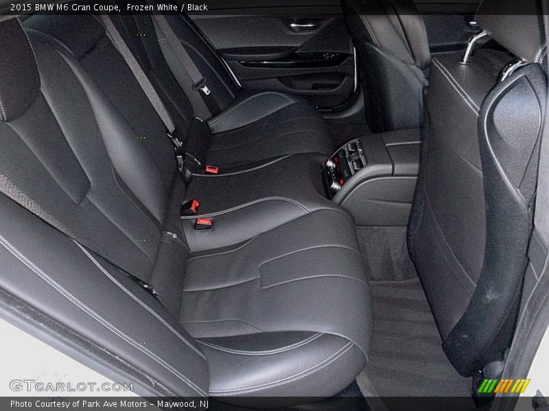 Frozen White / Black 2015 BMW M6 Gran Coupe